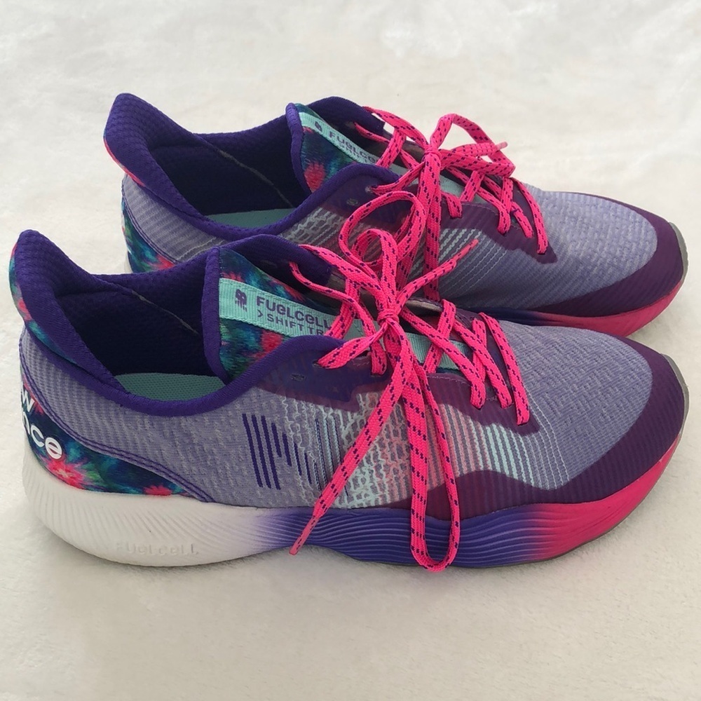 New Balance Women's Purple and Pink Running Shoes